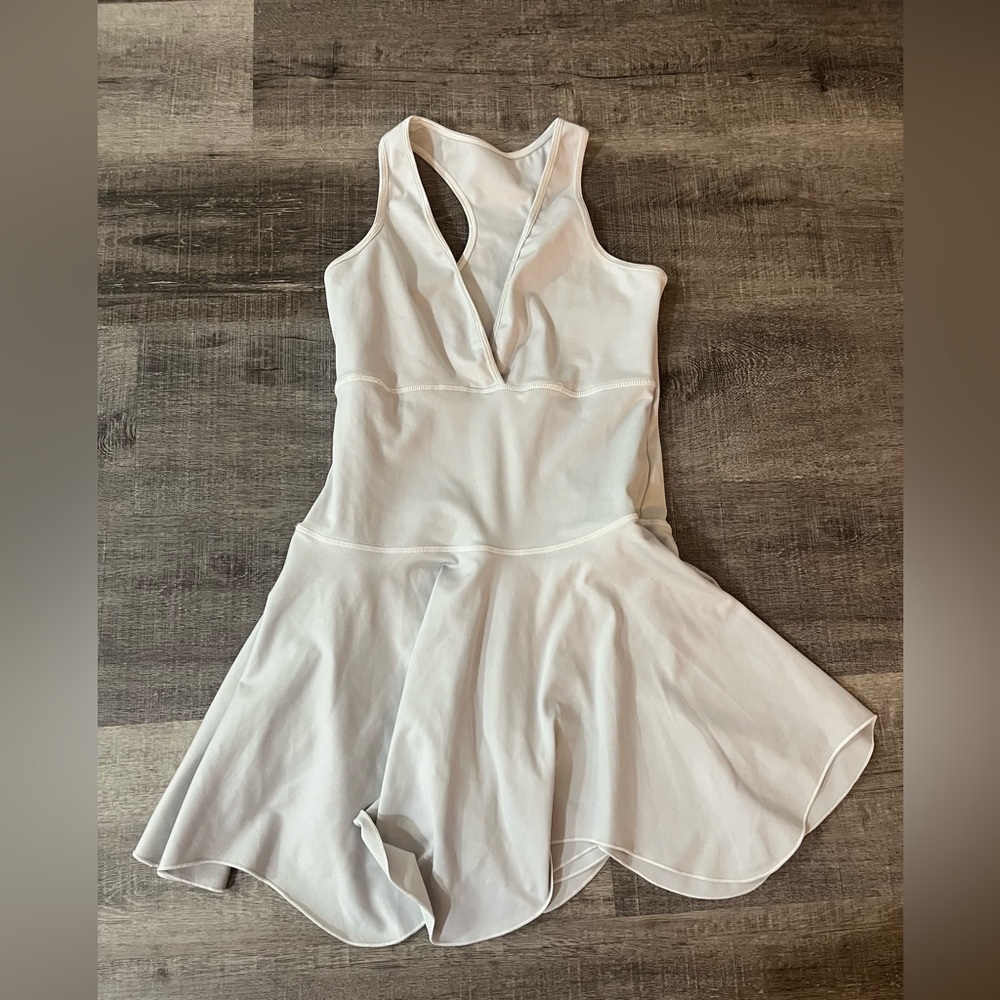 FRANKIE’S BIKINIS Pirouette Racerback dress in Icy Gray - Picture 2 of 8
